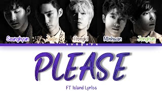 FT Island Please Lyrics Engsub Indosub