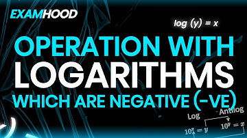 Operation with Logarithms Which Are Negative | WAEC, NECO & JAMB Maths Tutorial