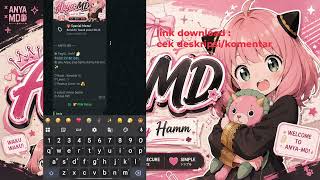 review Anya-MD | fitur 300+ | downloader play, tiktok recode from sc Kurumi ai by @hilmanXD
