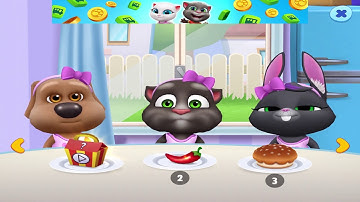 MY TALKING TOM FRIENDS (BY OUTFIT7) GAMEPLAY WALKTHROUGH - PART 3 (IOS ANDROID)