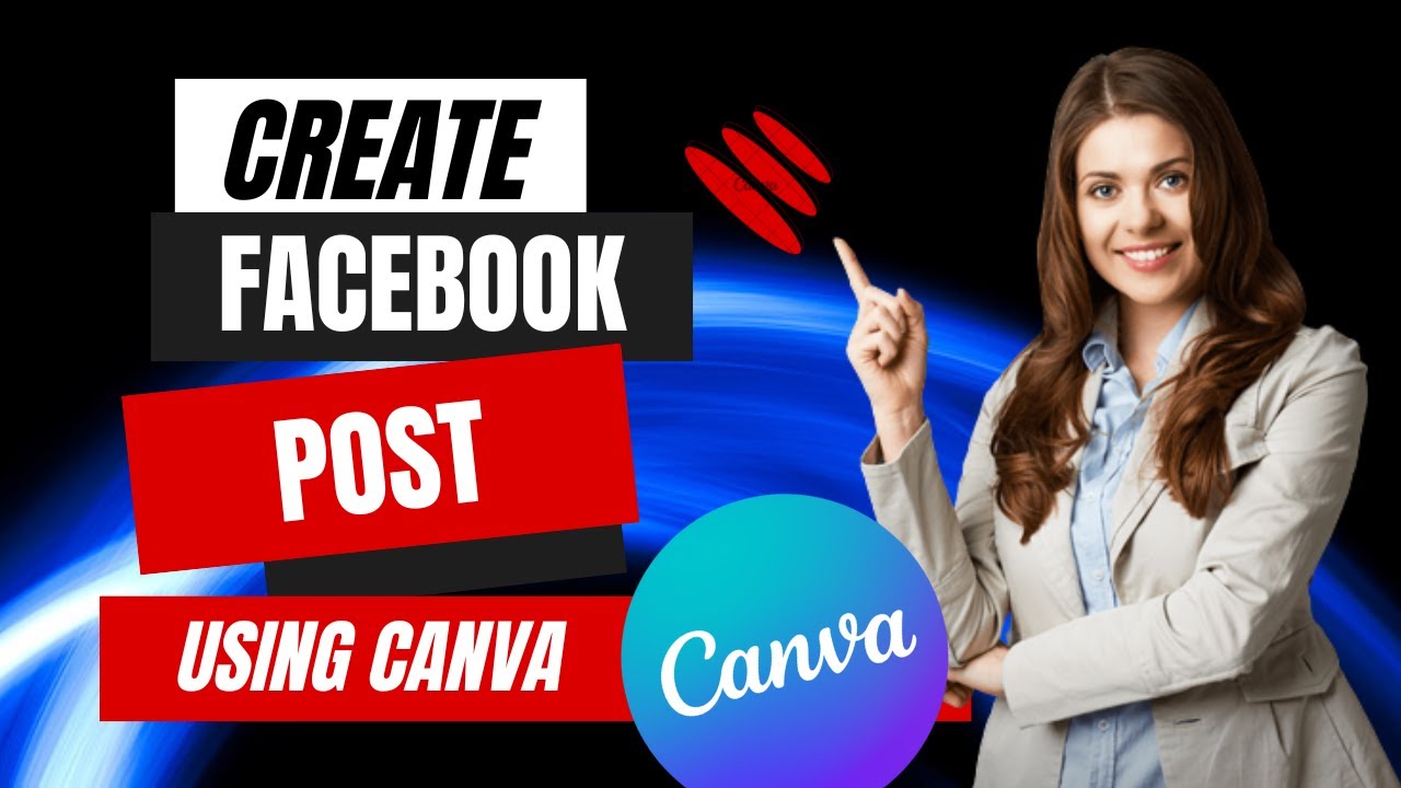 How to Make a Facebook Post on Canva for Free Facebook Post Tutorial