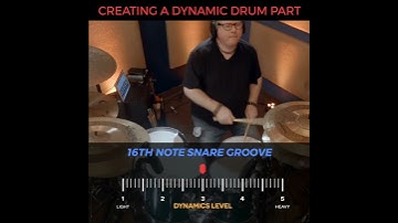 Creating A Dynamic Drum Part | DARRELL NUTT | #Shorts