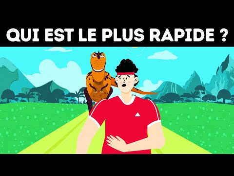 Quels dinosaures pourrais-tu distancer dans une course ?