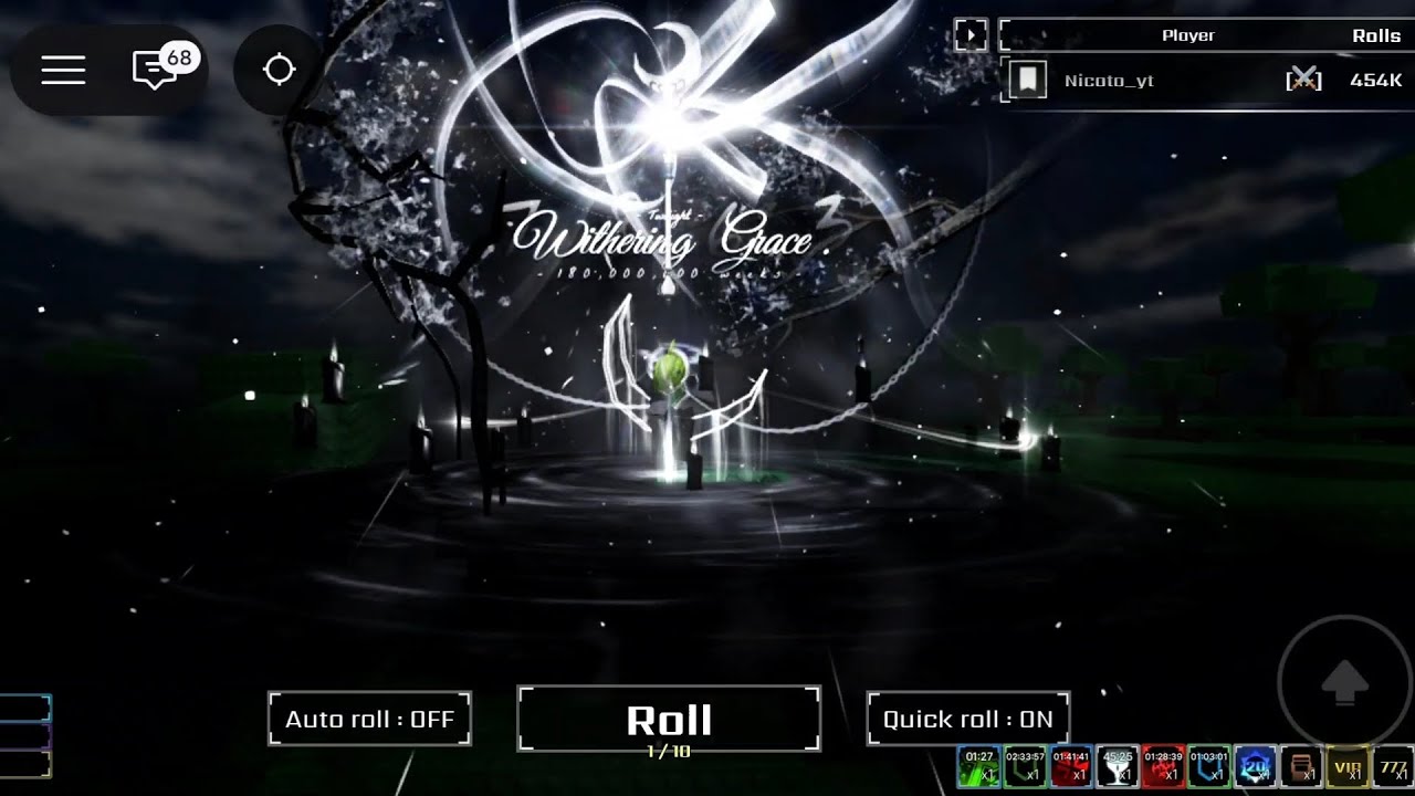 Twilight withering grace showcase | sols rng