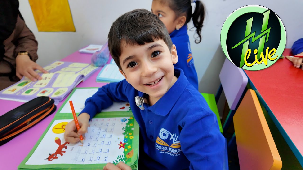 Oğlum Zeydlə Bir Gün 6 / Oxu Tədris Mərkəzində