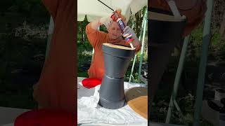 DIY🆘STOLIK KAWOWY Z DONICZEK #diy #ivoadventures #decor #diycrafts #diyprojects #homedecor