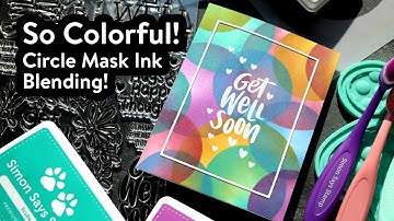 Ink Blending with Circle Masks