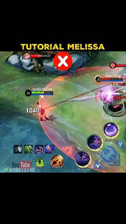 Melissa tutorial by moba squad β
π±