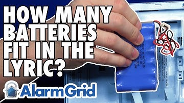 Only One Battery Pack Can Be Used in a Lyric Alarm System
