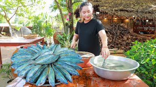 Cooking With Sros: Ocean Blue Fish Cooked By Pregnant Chef, Delicious Fishball - Cooking With Sros