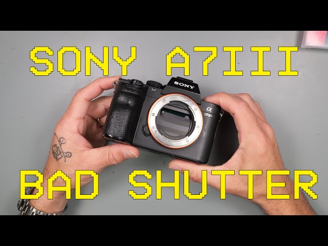 Sony A7III: Shutter Replacement and Teardown - YouTube