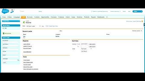 Salesforce.com Tutorial - How to edit converted leads