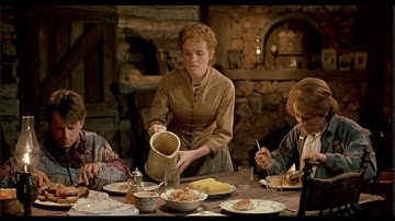 Back To The Future Part III (1990) - Rabbit Supper Dinnner scene