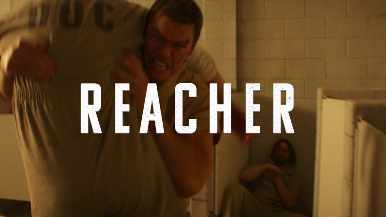 Reacher Season One   Prison Bathroom Fight Scene  High Def Digest