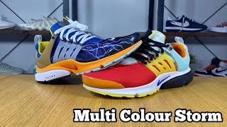 Nike Air Presto Multi Colour Storm Review\u0026 On foot - YouTube