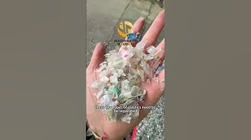 Separation of PVC and PET mixture materials