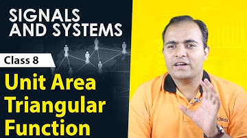 Eenheidsoppervlakte Driehoeksfunctie | Weergave van signalen | Signalen en systemen
