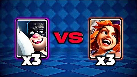 Executioner VS Valkyrie in Clash Royale