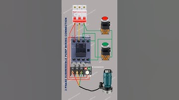 How to Connect 3 Phase Submersible Pump | #submersible_pump