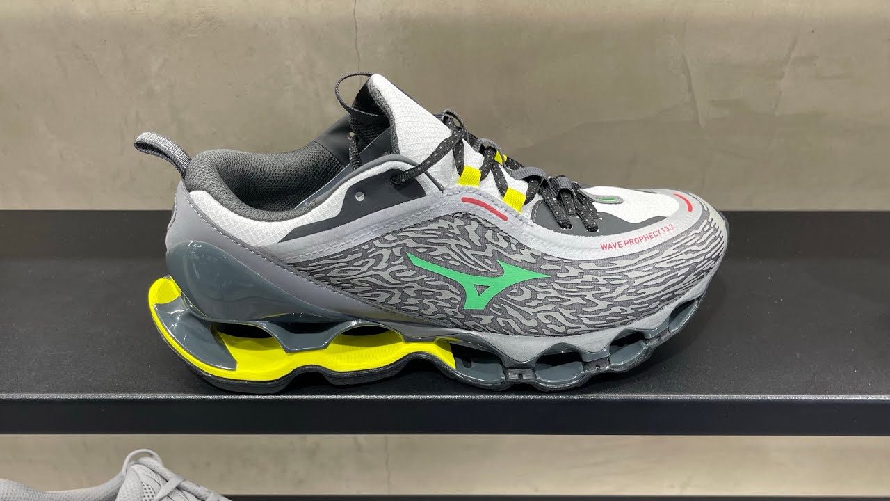 Mizuno Wave Prophecy 13.2 (Quiet Shade/ Vibrant Green/ GF White