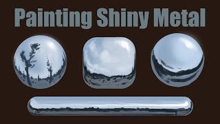 How to paint a Metal or Reflections
