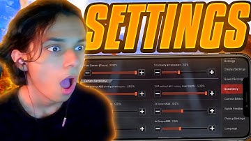 BEST SETTINGS FOR MOVEMENT AND AIMBOT Apex Legends Mobile