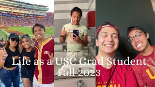 First Week of Fall 2023 at USC! (Grad Student)