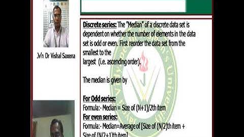 JAYOTI VIDYAPEETH -Median video lecture 1