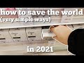 How to be more sustainable in 2021