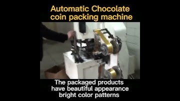 Haitel Chocolate coin foil packing machine