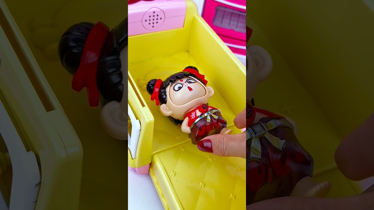 ASMR Unboxing Pinkfong & Nezha Ambulance & Doctor Set Toy 🚑I Satisfying Toy Sounds