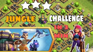 How To Easily 3 Star Epic Jungle Challenge in Clash of clans - Coc Epic Jungle Challenge