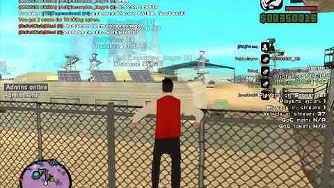 Minigun hacking by_MARIJUANA_ stupid scripter try to block me but he failed.