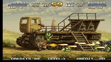 Metal Slug 3 [Two Player] - Mission 5 Part 1 Level 3 Difficulty