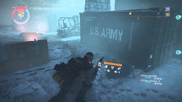 The Division PS4 glitch. Outside playing area