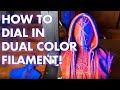 How to Dial in ANY Dual or Tri Color Filament Using This Simple Trick!