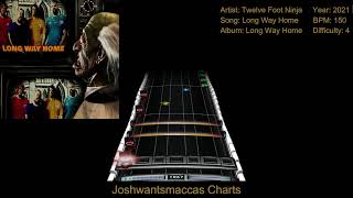 Twelve Foot Ninja - Long Way Home Real Drums Chart (Phase Shift Custom)