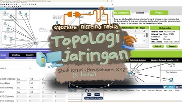 TOPOLOGI JARINGAN (Perusahaan XYZ 2 Lantai) - FINAL PROJECT DESAIN DAN MANAJEMEN JARINGAN KOMPUTER