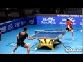 Ma Long's chop block in slow motion!