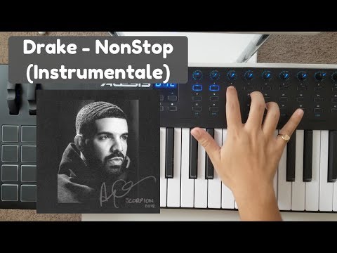 Drake - Nonstop (Instrumental Piano) 🎹🎶🎵