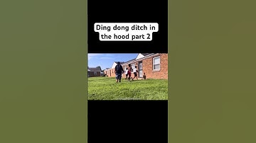 Ding dong ditch In the hood part 2 #viral #recommended #prank #funny