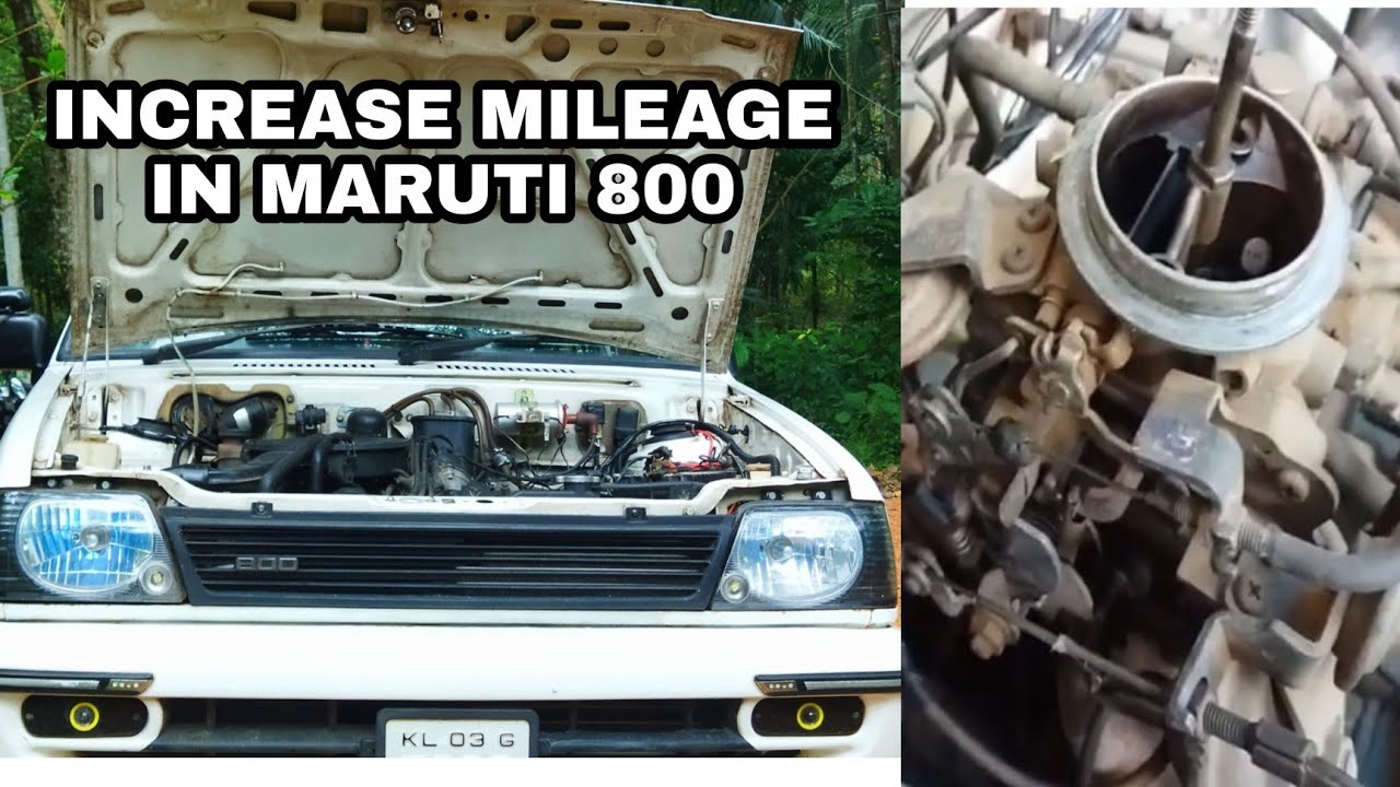 HOW TO INCREASE MILEAGE IN MARUTI 800 (CARBURETOR) YouTube