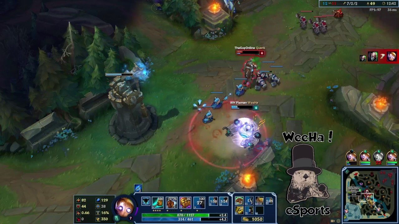 twitch dota 2 One for All 5 Blitz's vs 5 Singed's ClownFiesta (Full game)