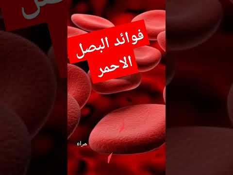 فوائد البصل الاحمر