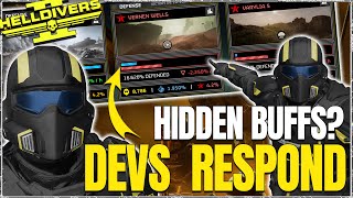 This Needs Fixing Helldivers 2 Devs Respond Massive Missing Info