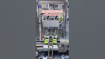 LevaPack Coarse Salt Plastic Jar Filling and Capping Machine