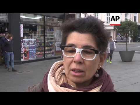 Reactions in London to French election result