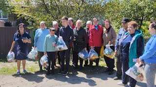 ВПО: переселенцям була надана гуманітарна  с. Караван Харківської області.