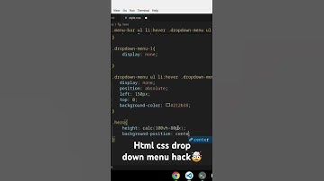 Html css double dropdown menu hack 2024 - unbelievable 😳                     @freecode_BenyCamp