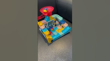 Satisfying Build ASMR Video 🟣 Marble Run Slide Blocks